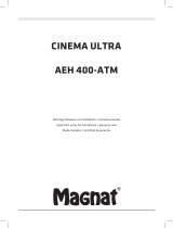 Magnat Audio Cinema Ultra AEH 400-ATM Инструкция по применению