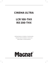 Magnat Cinema Ultra LCR 100-THX Инструкция по применению