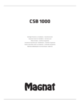 Magnat Audio CSB 1000 Инструкция по применению
