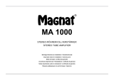 Magnat MA 1000 Инструкция по применению