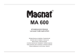 Magnat Audio MA 600 Инструкция по применению