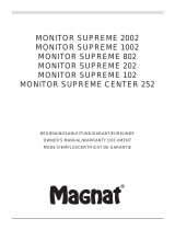 Magnat Audio Monitor Supreme 2002 Инструкция по применению