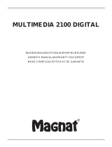 Magnat Audio MULTIMEDIA 2100 DIGITAL Инструкция по применению