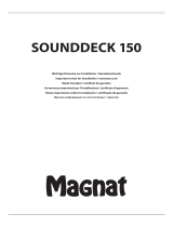 Magnat Audio Sounddeck 150 Installation Notes