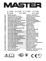 Master B 2-22 EPB Инструкция по применению