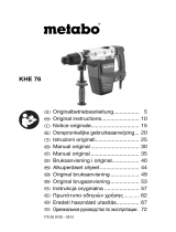 Metabo KHE 76 Инструкция по эксплуатации