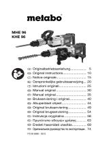 Metabo KHE 96 Инструкция по эксплуатации