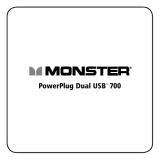 Monster PowerPlug Dual USB 700 Руководство пользователя