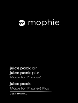 Mophie Juice Pack Air Руководство пользователя