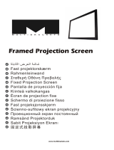 Multibrackets M 16:10 Framed Projection Screen Deluxe 226" Руководство пользователя