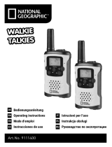 National Geographic FM Walkie Talkie 2piece Set Инструкция по применению