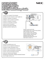 NEC NP-P401W Инструкция по применению