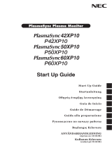 NEC PlasmaSync® 42XP10 Инструкция по применению