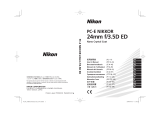 Nikon 24mm F/3.5 Руководство пользователя