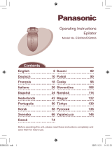 Panasonic ES2053 Инструкция по применению