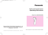 Panasonic es6003s503 Инструкция по применению