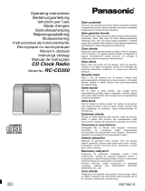 Panasonic RCCD350 Инструкция по эксплуатации