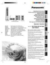 Panasonic SBAFC800 Инструкция по применению