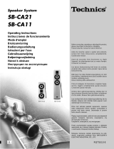 Technics SB-CA11 Инструкция по применению