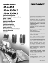 Technics SBM300 Инструкция по эксплуатации