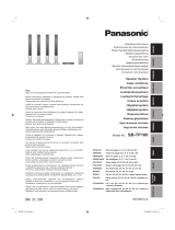 Panasonic SBTP100 Инструкция по эксплуатации