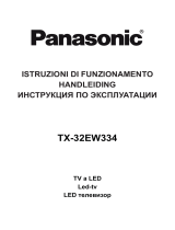 Panasonic TX32EW334 Инструкция по эксплуатации