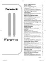 Panasonic TY-SP65PV600 Инструкция по эксплуатации