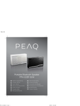 PEAQ PPA120BT B WT Инструкция по применению