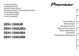 Pioneer DEH-1500UBA Руководство пользователя