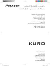 Pioneer KURO PDK-TS36B Руководство пользователя