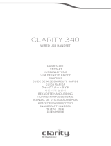 Plantronics Clarity P340 Руководство пользователя
