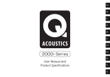 Q Acoustics 2000i serues Руководство пользователя