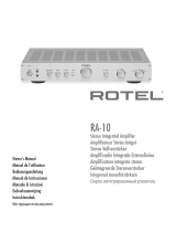 Rotel RA-10 Руководство пользователя