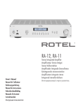 Rotel RA-12 Инструкция по применению