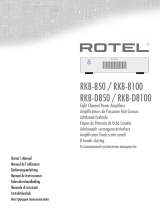 Rotel RKB-850 Инструкция по применению