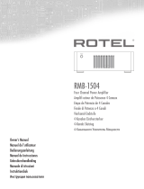 Rotel RMB-1504 Инструкция по применению