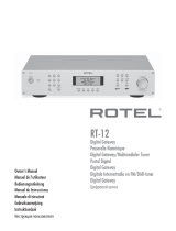 Rotel RT-12 Инструкция по применению