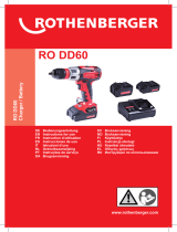 Rothenberger Drill driver RO DD60 Руководство пользователя