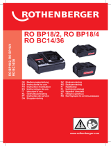 Rothenberger Battery charger RO BC14/36 Руководство пользователя