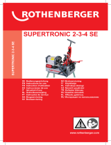 Rothenberger SUPERTRONIC 3SE Руководство пользователя