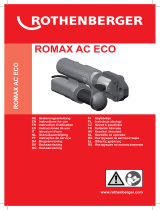 Rothenberger Press machine ROMAX AC ECO Basic unit Руководство пользователя
