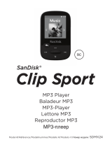 SanDisk Clip Sport 16GB Руководство пользователя