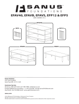 Sanus EFAV40 Инструкция по установке