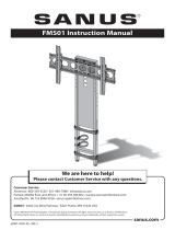 Sanus FMS01 Инструкция по установке