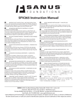 Sanus SFV265 Инструкция по установке