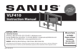 Sanus VLF410 Инструкция по установке