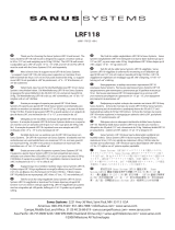 Sanus Systems LRF118-B1 Руководство пользователя