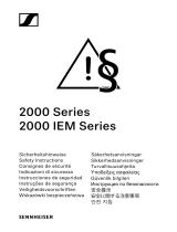 Sennheiser EK 2000 IEM Инструкция по эксплуатации