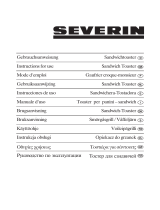 SEVERIN MULTI-SANDWICH-TOASTER SA 2962 - Инструкция по эксплуатации