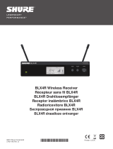 Shure BLX24R/SM58 S8 Wireless System mit Handsender Руководство пользователя